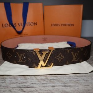 Louis Vuitton Monogram Belt - Size 85/34